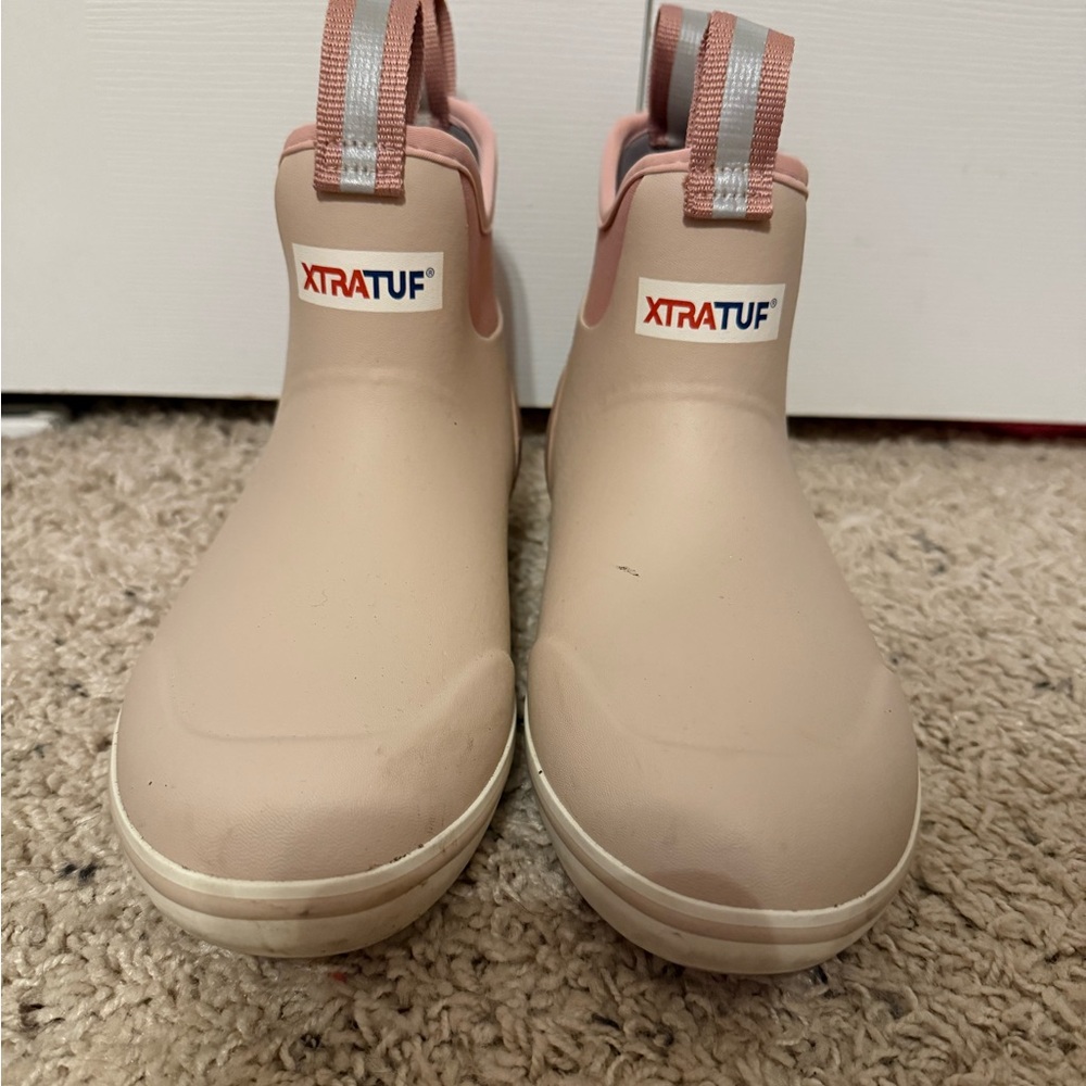XtraTuf Womens Pink Boots - Picture 2 of 3